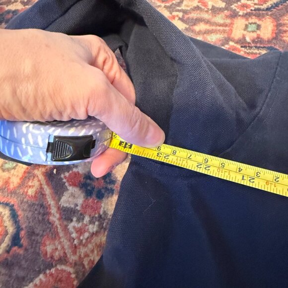 Elizabeth Suzann Clyde Cotton Canvas Jacket in Navy XS - Picture 6 of 9